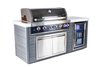 Mont Alpi - Artwood Series 6-Burner Black Stainless Steel