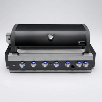 Mont Alpi - 44" Black Stainless Steel Built in Grill