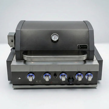 Mont Alpi - 32" Black Stainless Built in Grill