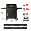 Masterbuilt - Auto-Ignite Series 545 Digital Charcoal Grill & Smoker