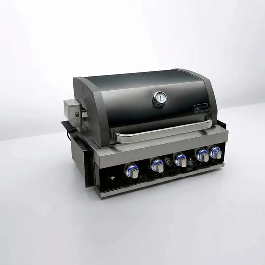 Mont Alpi - 32" Black Stainless Built in Grill