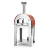 Fontana Forni Napoli Hybrid Gas & Wood Pizza Oven (Top Only) - Rosso