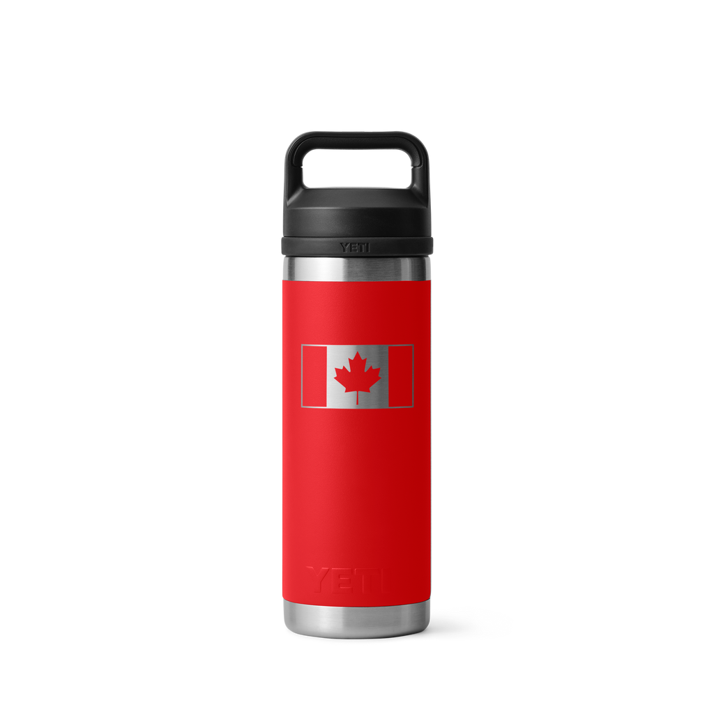 Yeti Rambler 18oz/532ml Bottle with Chug Cap - Canada Day