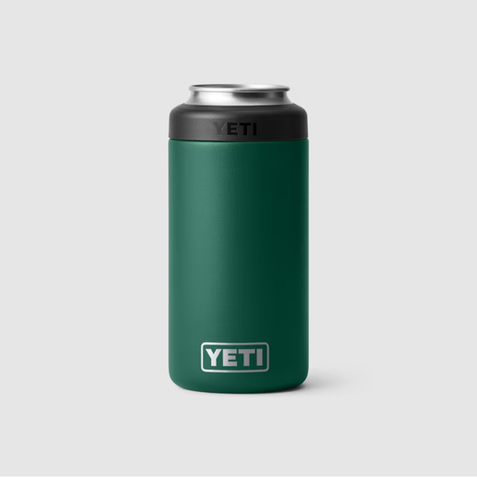 Yeti Rambler 473ml Colster Tall Can Insulator - Black Forest Green