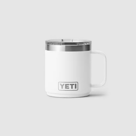 Yeti Rambler 10oz/295ML CL Stackable Mug With Magslider Lid - White