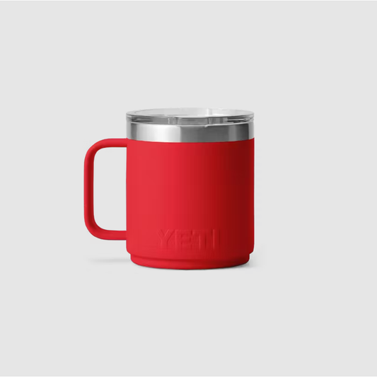 Yeti Rambler 10oz/295ML CL Stackable Mug With Magslider Lid - Rescue Red