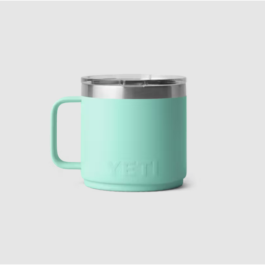 Yeti Rambler 14oz/414ml CL Stackable Mug 2.0 with Magslider Lid - Seafoam