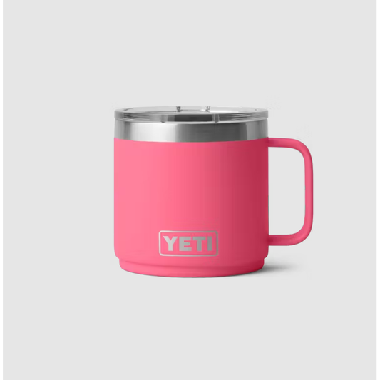 Yeti Rambler 14oz/414ml CL Stackable Mug 2.0 with Magslider Lid - Tropical Pink