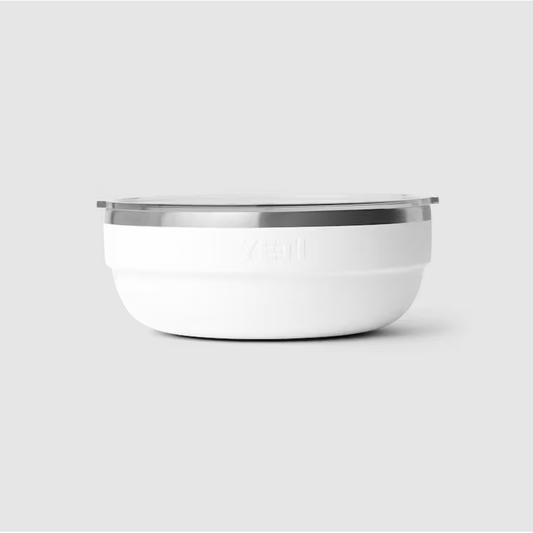 Yeti Rambler 3.6 QT Insulated Low Bowl - White