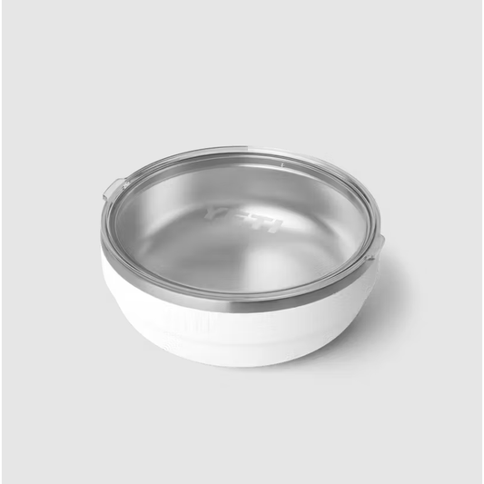 Yeti Rambler 3.6 QT Insulated Low Bowl - White