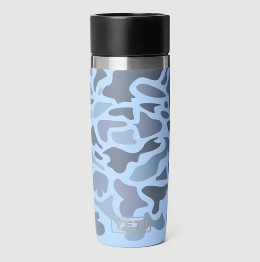 Yeti Rambler 16oz/473mL Travel Bottle - Blue Camo