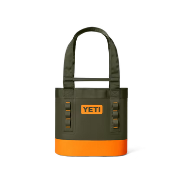 Yeti Camino 20 Carryall Tote - Open Country (Olive/King Crab Orange)