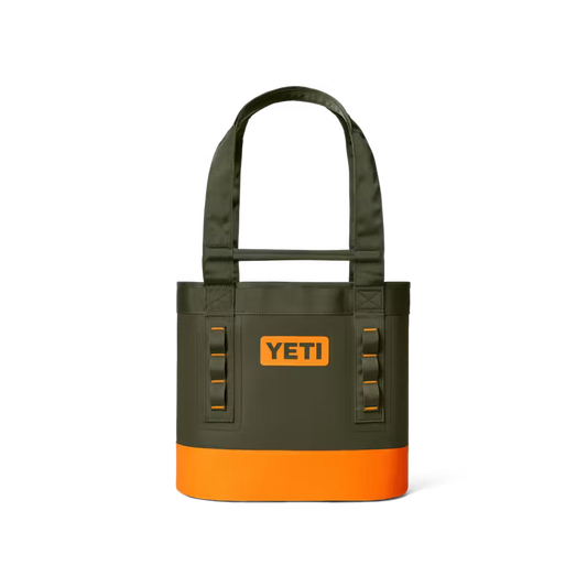 Yeti Camino 20 Carryall Tote - Open Country (Olive/King Crab Orange)