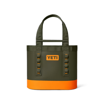 Yeti Camino 35 Carryall 2.0 Tote - Open Country (Olive/King Crab Orange)