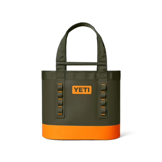 Yeti Camino 35 Carryall 2.0 Tote - Open Country (Olive/King Crab Orange)