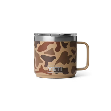 Yeti Rambler 14oz/414ml CL Stackable Mug 2.0 with Magslider Lid - Wetlands Camo