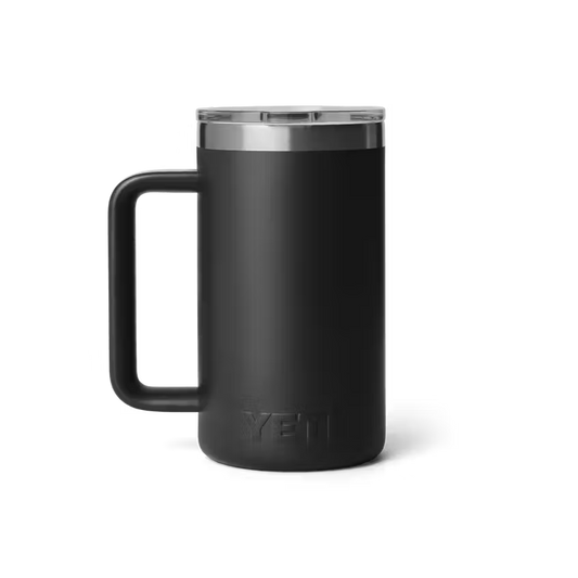 Yeti Rambler 24oz/710ml Ceramic Lined Mug with Magslider Lid - Black