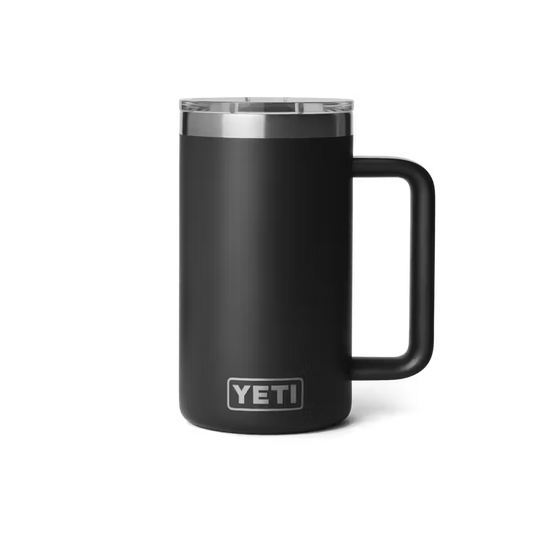 Yeti Rambler 24oz/710ml Ceramic Lined Mug with Magslider Lid - Black