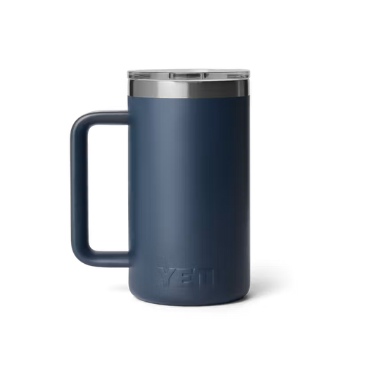 Yeti Rambler 24oz/710ml Ceramic Lined Mug with Magslider Lid - Navy
