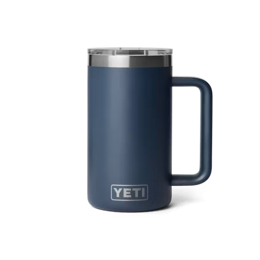 Yeti Rambler 24oz/710ml Ceramic Lined Mug with Magslider Lid - Navy