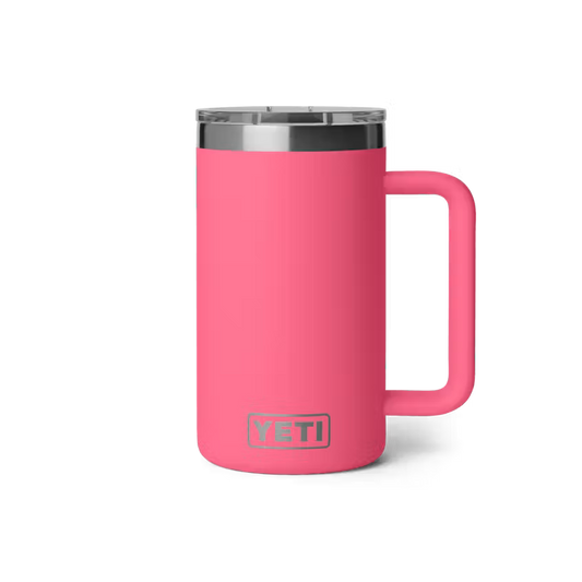 Yeti Rambler 24oz/710ml Ceramic Lined Mug with Magslider Lid - Tropical Pink