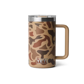 Yeti Rambler 24oz/710ml Ceramic Lined Mug with Magslider Lid - Wetlands Camo