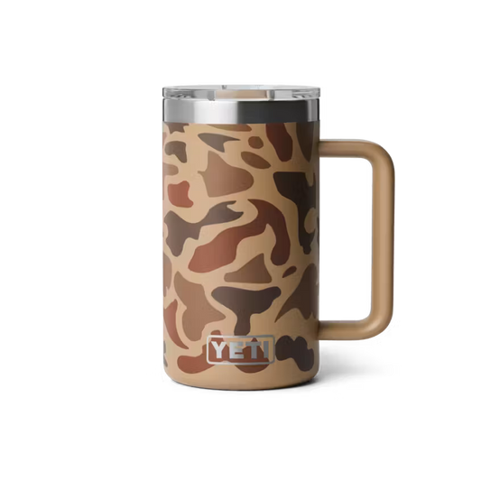 Yeti Rambler 24oz/710ml Ceramic Lined Mug with Magslider Lid - Wetlands Camo