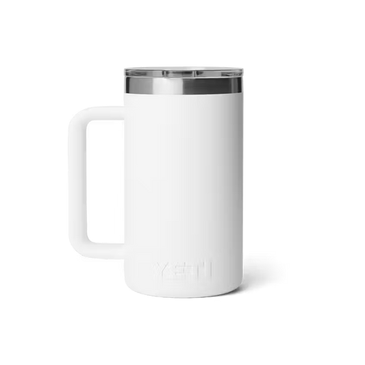 Yeti Rambler 24oz/710ml Ceramic Lined Mug with Magslider Lid - White