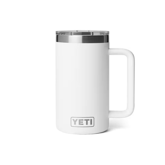 Yeti Rambler 24oz/710ml Ceramic Lined Mug with Magslider Lid - White