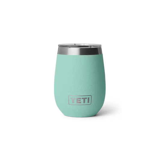Yeti Rambler 10oz/295ml Ceramic Lined Wine Tumbler With Magslider Lid - Sea Stone
