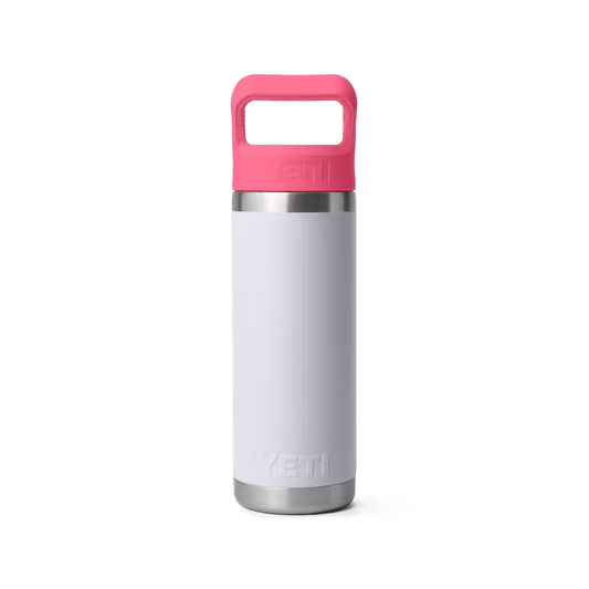 Yeti Rambler 18oz/532ml Bottle with Colour Match Straw Cap - Birdie