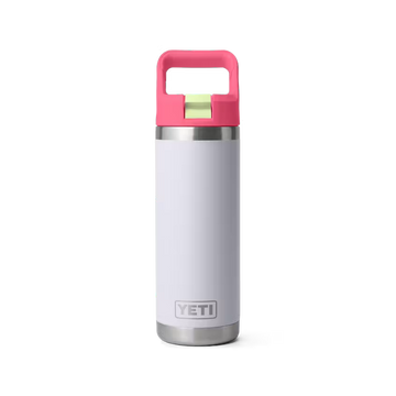 Yeti Rambler 18oz/532ml Bottle with Colour Match Straw Cap - Birdie