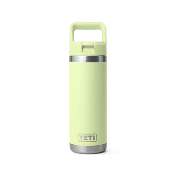 Yeti Rambler 18oz/532ml Bottle with Colour Match Straw Cap - Grasshopper