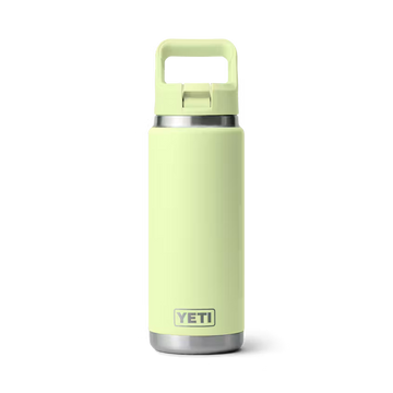 Yeti Rambler 26oz/769ml Bottle with Colour Match Straw Cap - Grasshopper