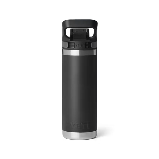 Yeti Rambler 18oz/532ml Bottle with Flip Chug Cap - Black