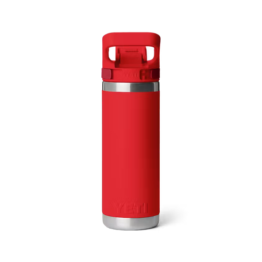 Yeti Rambler 18oz/532ml Bottle with Flip Chug Cap - Rescue Red