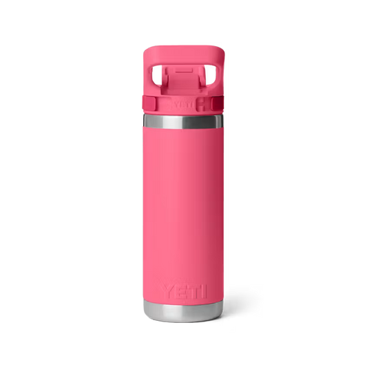 Yeti Rambler 18oz/532ml Bottle with Flip Chug Cap - Tropical Pink