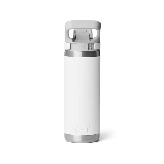 Yeti Rambler 18oz/532ml Bottle with Flip Chug Cap - White