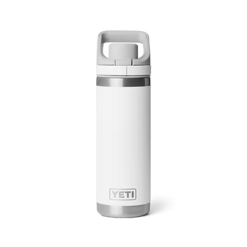 Yeti Rambler 18oz/532ml Bottle with Flip Chug Cap - White
