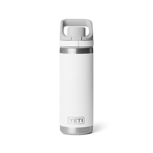 Yeti Rambler 18oz/532ml Bottle with Flip Chug Cap - White