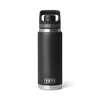 Yeti Rambler 26oz/769ml Bottle with Flip Chug Cap - Black