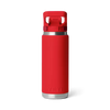 Yeti Rambler 26oz/769ml Bottle with Flip Chug Cap - Rescue Red