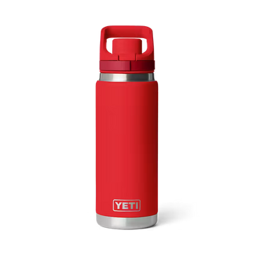 Yeti Rambler 26oz/769ml Bottle with Flip Chug Cap - Rescue Red