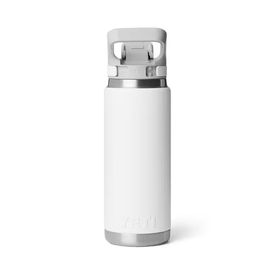 Yeti Rambler 26oz/769ml Bottle with Flip Chug Cap - White