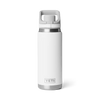 Yeti Rambler 26oz/769ml Bottle with Flip Chug Cap - White