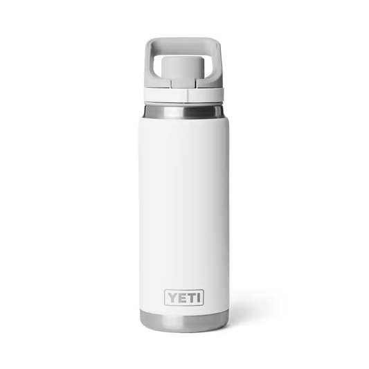 Yeti Rambler 26oz/769ml Bottle with Flip Chug Cap - White