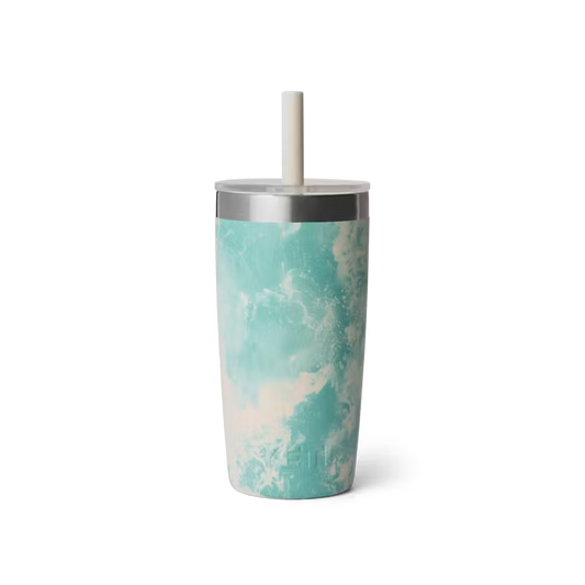 Yeti Rambler Jr 10oz/295ml Tumbler with Silicon Straw Lid - Sea View