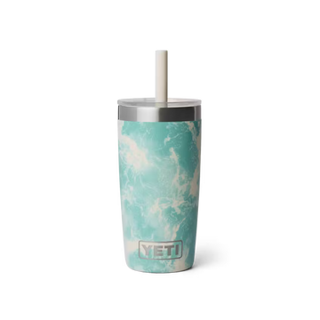 Yeti Rambler Jr 10oz/295ml Tumbler with Silicon Straw Lid - Sea View