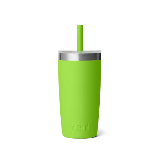 Yeti Rambler Jr 10oz/295ml Tumbler with Silicon Straw Lid - Venom