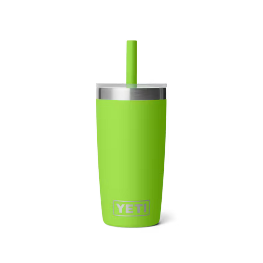 Yeti Rambler Jr 10oz/295ml Tumbler with Silicon Straw Lid - Venom